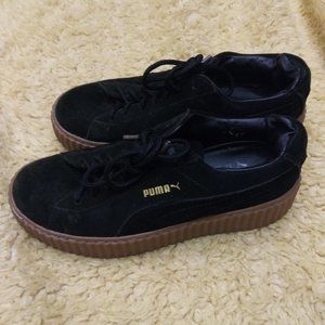 FENTY SUEDE PLATFORMS